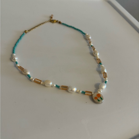 Beaded pearl choker - Picture 5 of 8
